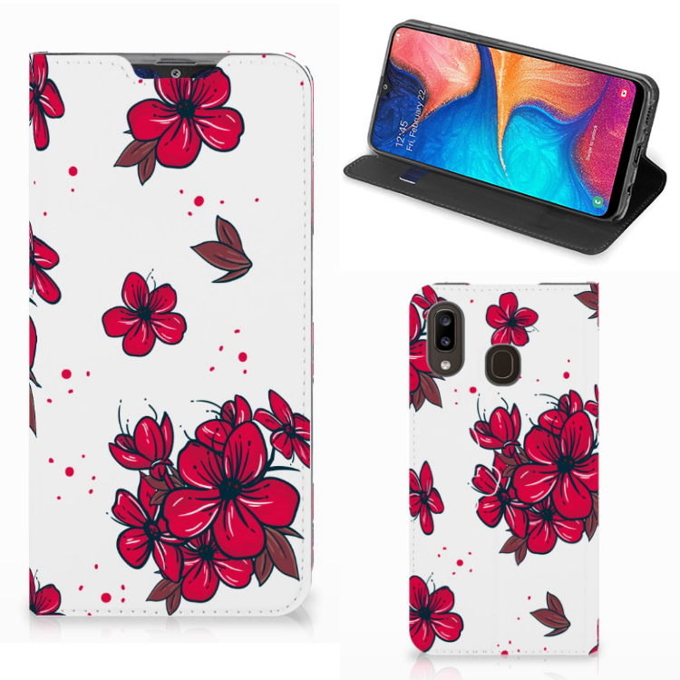 Samsung Galaxy A30 Smart Cover Blossom Red