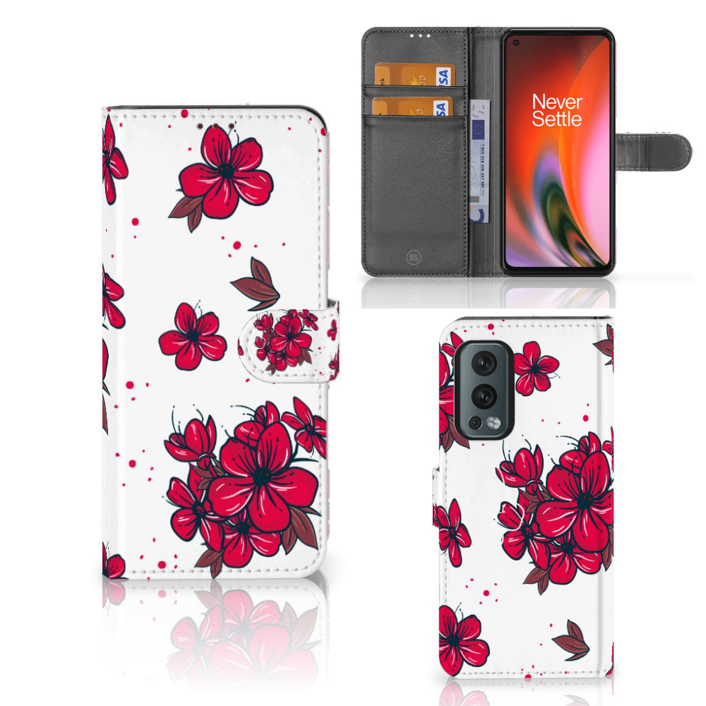 OnePlus Nord 2 5G Hoesje Blossom Red