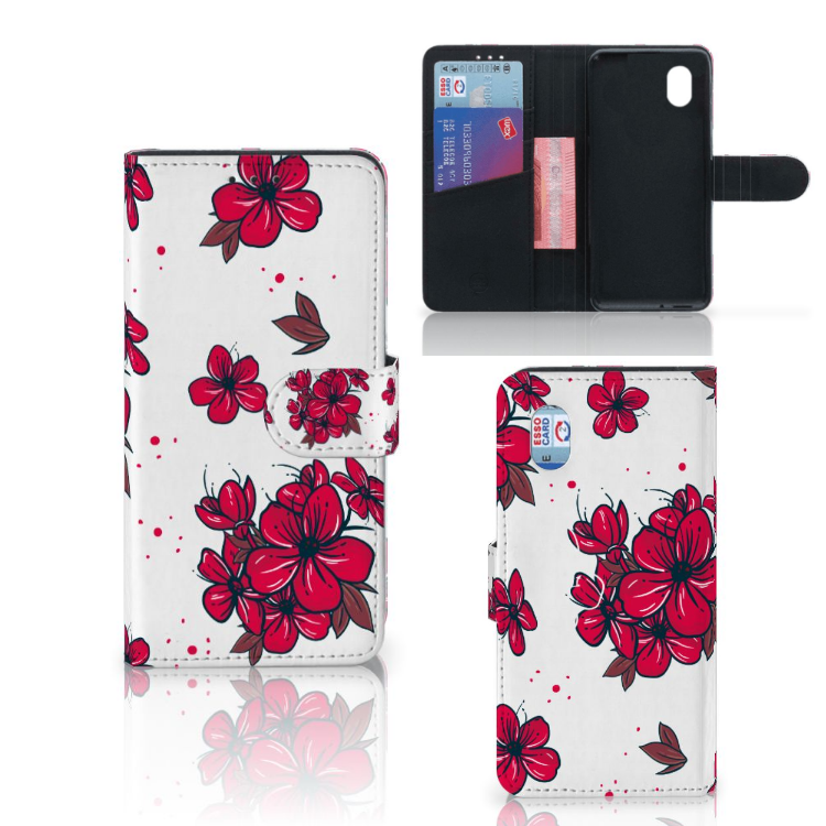 Alcatel 1B (2020) Hoesje Blossom Red