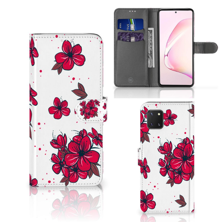 Samsung Note 10 Lite Hoesje Blossom Red
