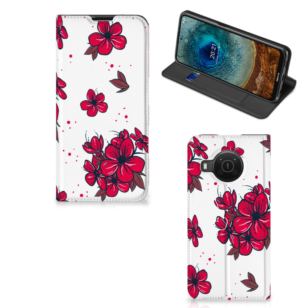 Nokia X20 | X10 Smart Cover Blossom Red