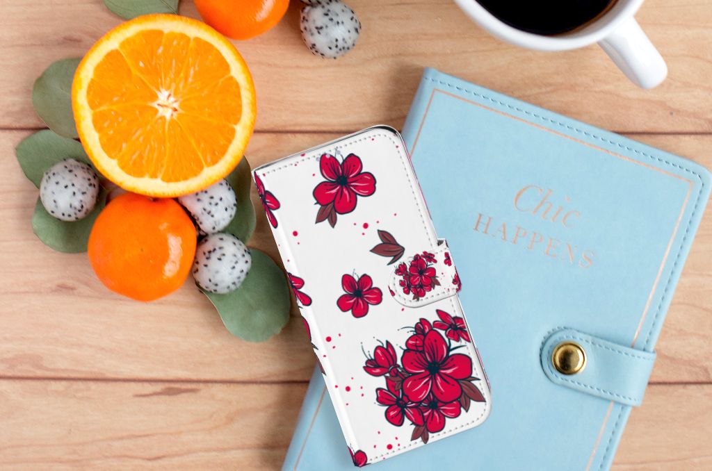 Samsung Galaxy A51 Hoesje Blossom Red