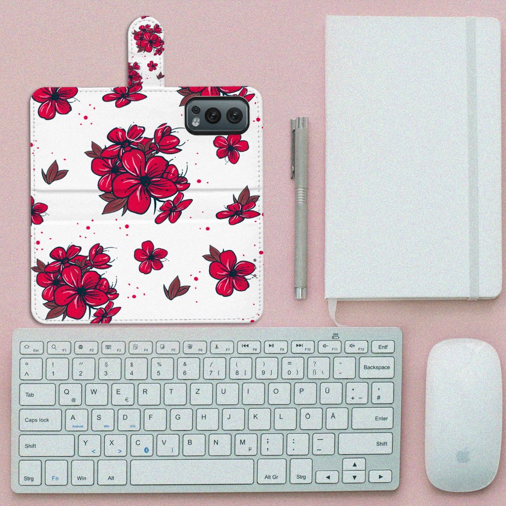 OnePlus Nord 2 5G Hoesje Blossom Red