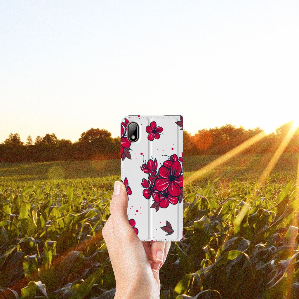 Huawei Y5 (2019) Smart Cover Blossom Red