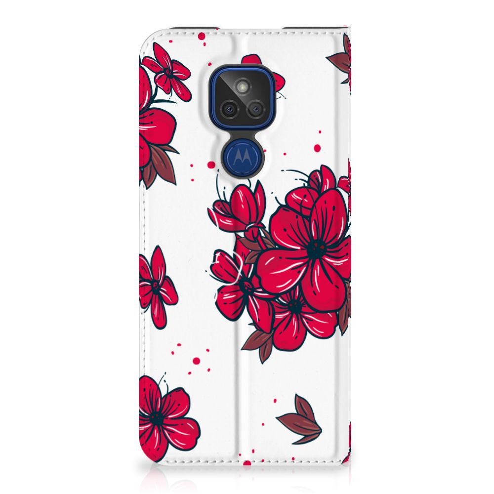 Motorola Moto G9 Play Smart Cover Blossom Red