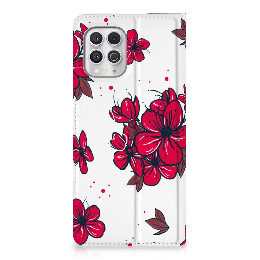 Motorola Moto G100 Smart Cover Blossom Red