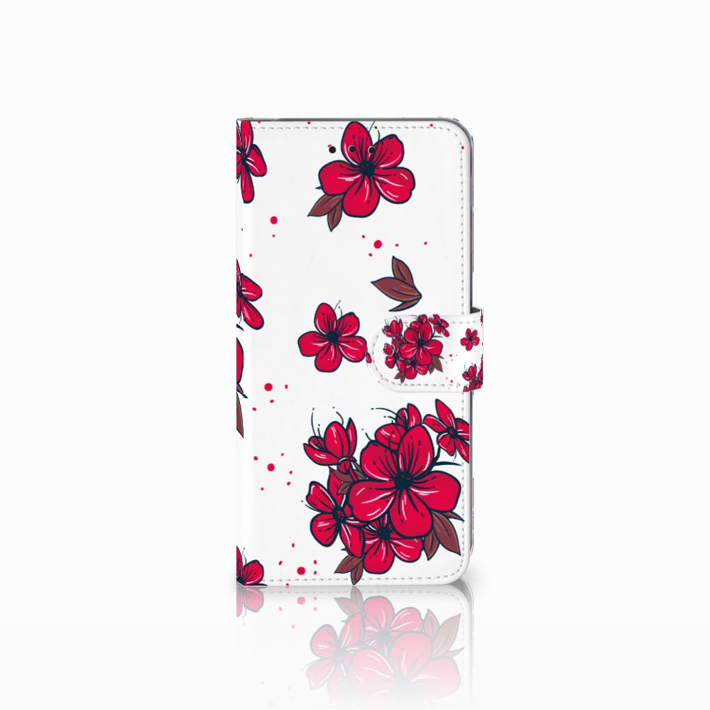 Samsung Galaxy A6 Plus 2018 Hoesje Blossom Red