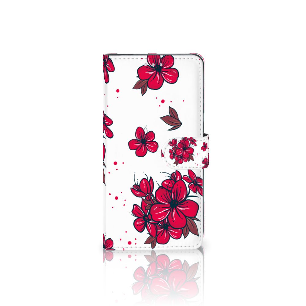 Huawei Y7 (2019) Hoesje Blossom Red