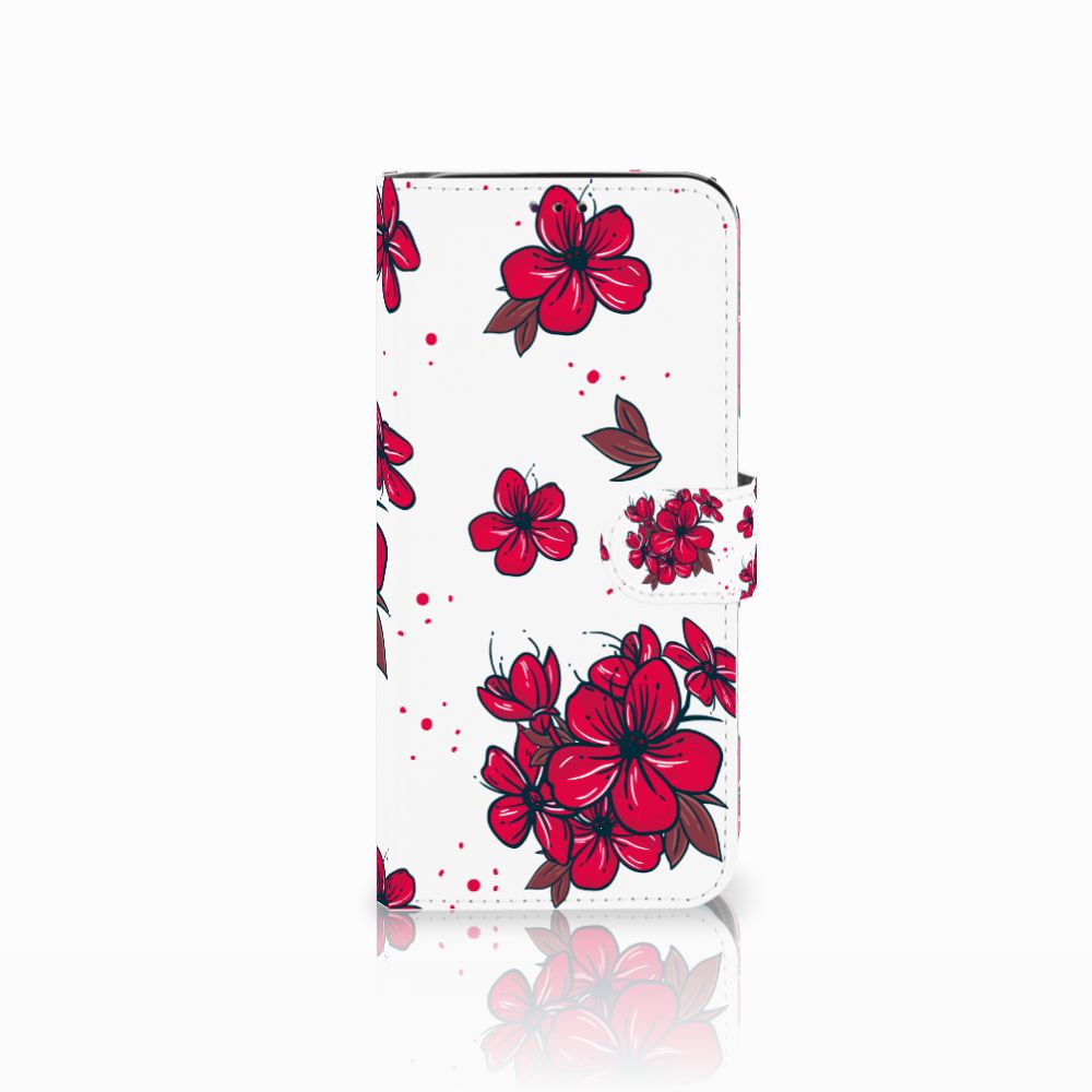 Samsung Galaxy A70 Hoesje Blossom Red