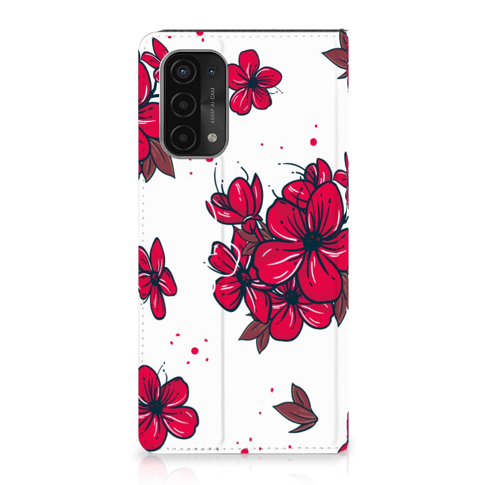 OPPO A54 5G | A74 5G | A93 5G Smart Cover Blossom Red