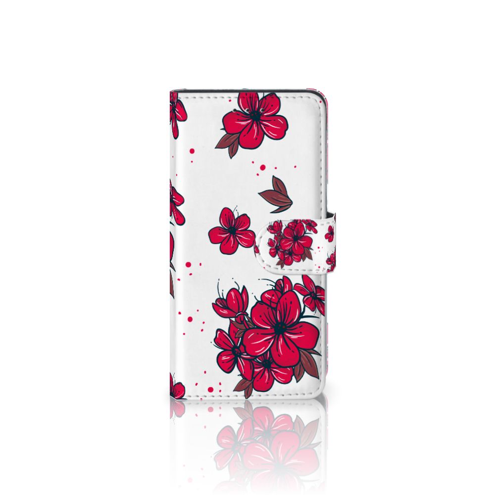 Huawei P20 Hoesje Blossom Red