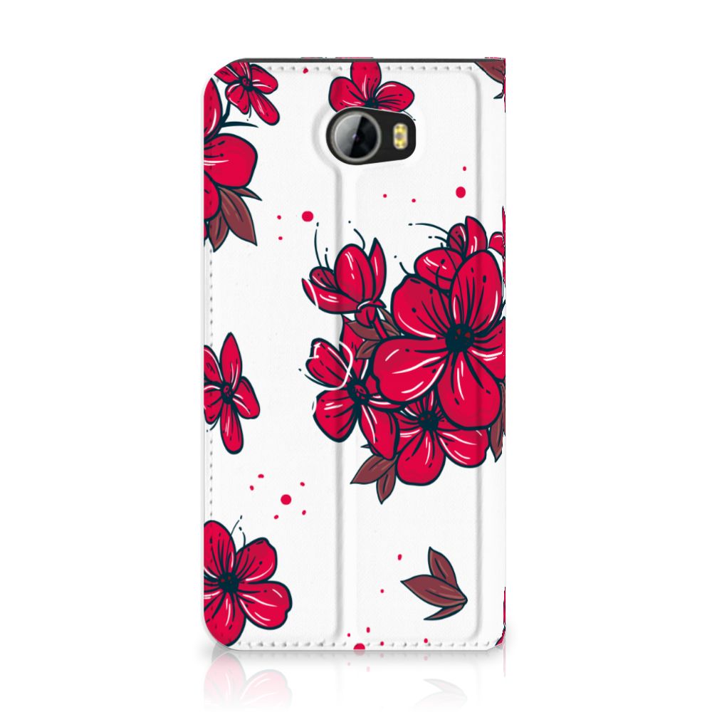 Huawei Y5 2 | Y6 Compact Smart Cover Blossom Red