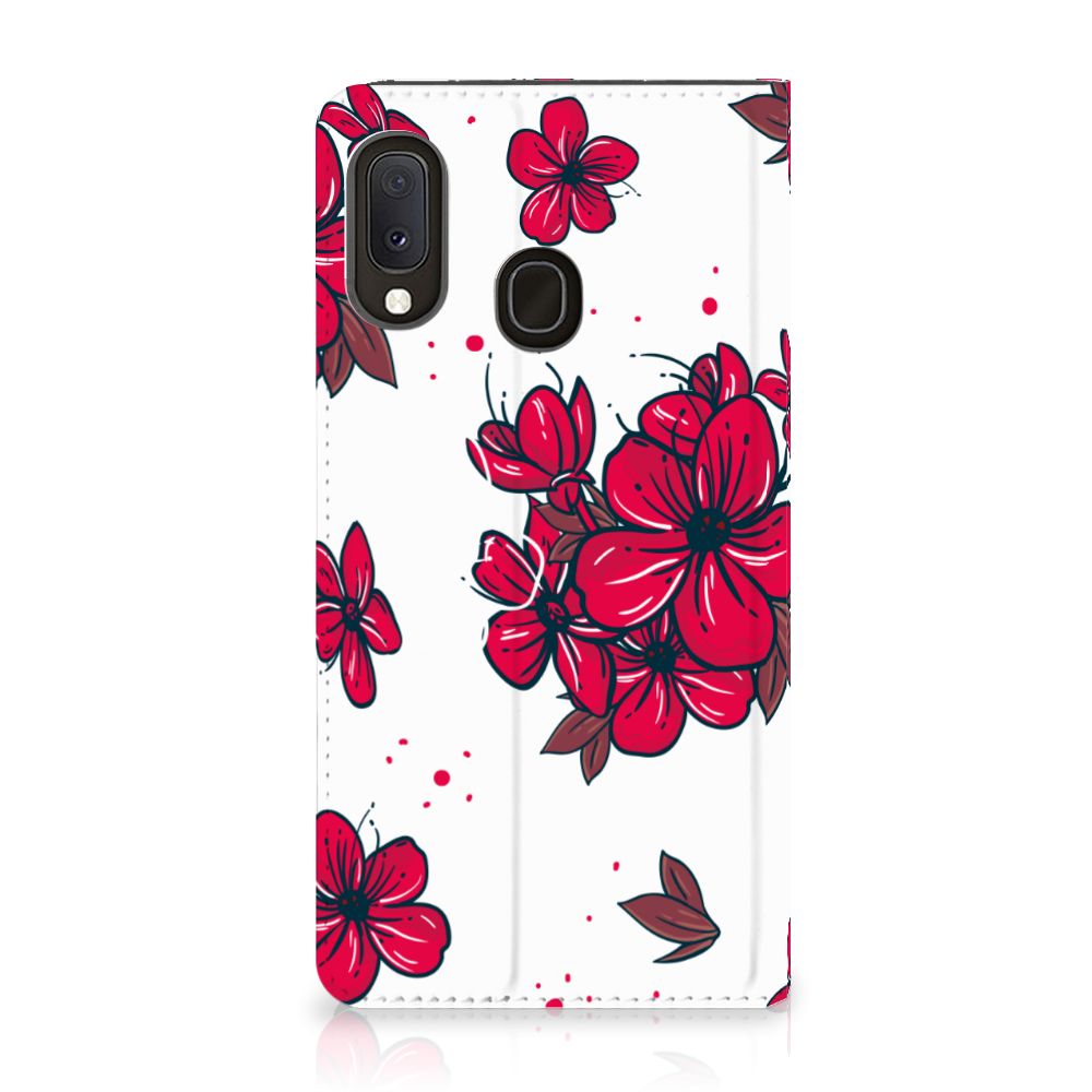 Samsung Galaxy A20e Smart Cover Blossom Red