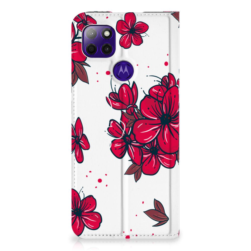 Motorola Moto G9 Power Smart Cover Blossom Red