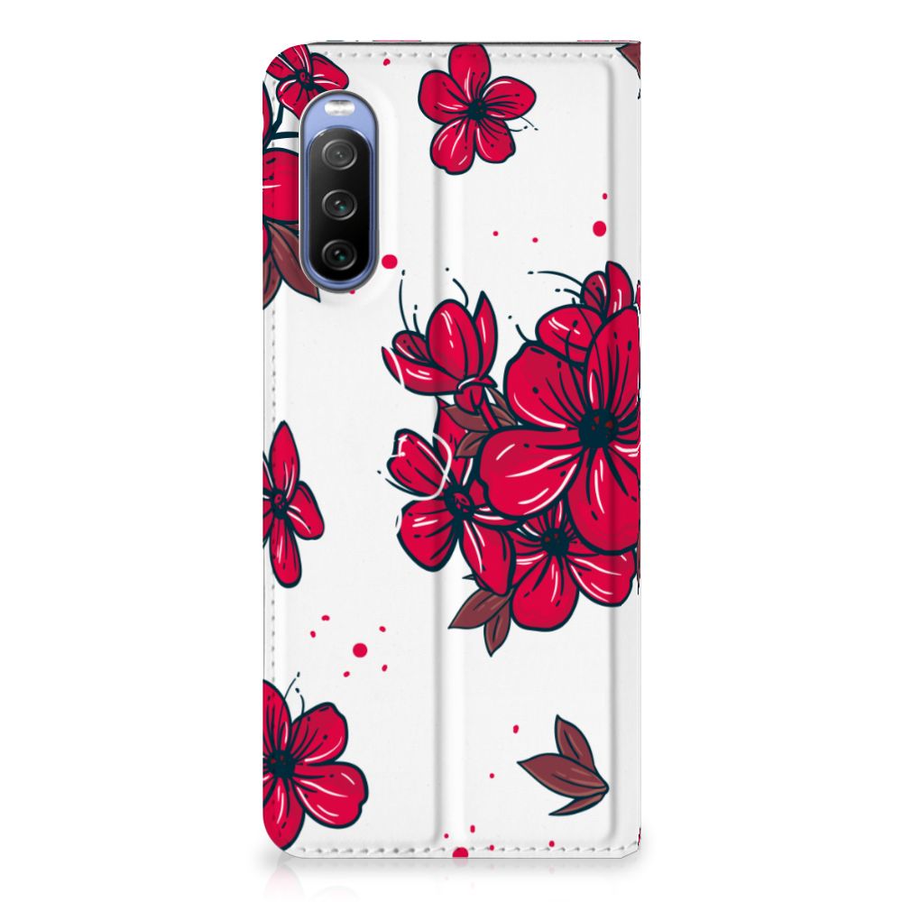 Sony Xperia 10 III Smart Cover Blossom Red