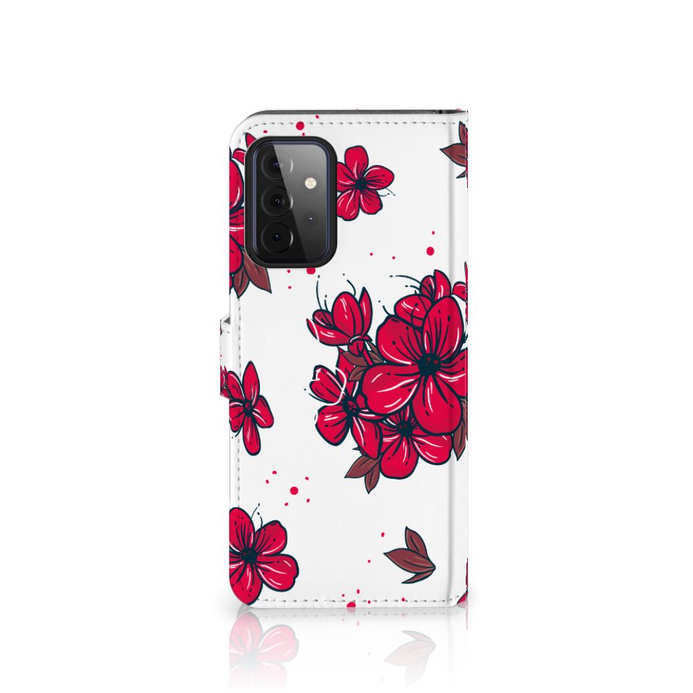 Samsung Galaxy A72 Hoesje Blossom Red