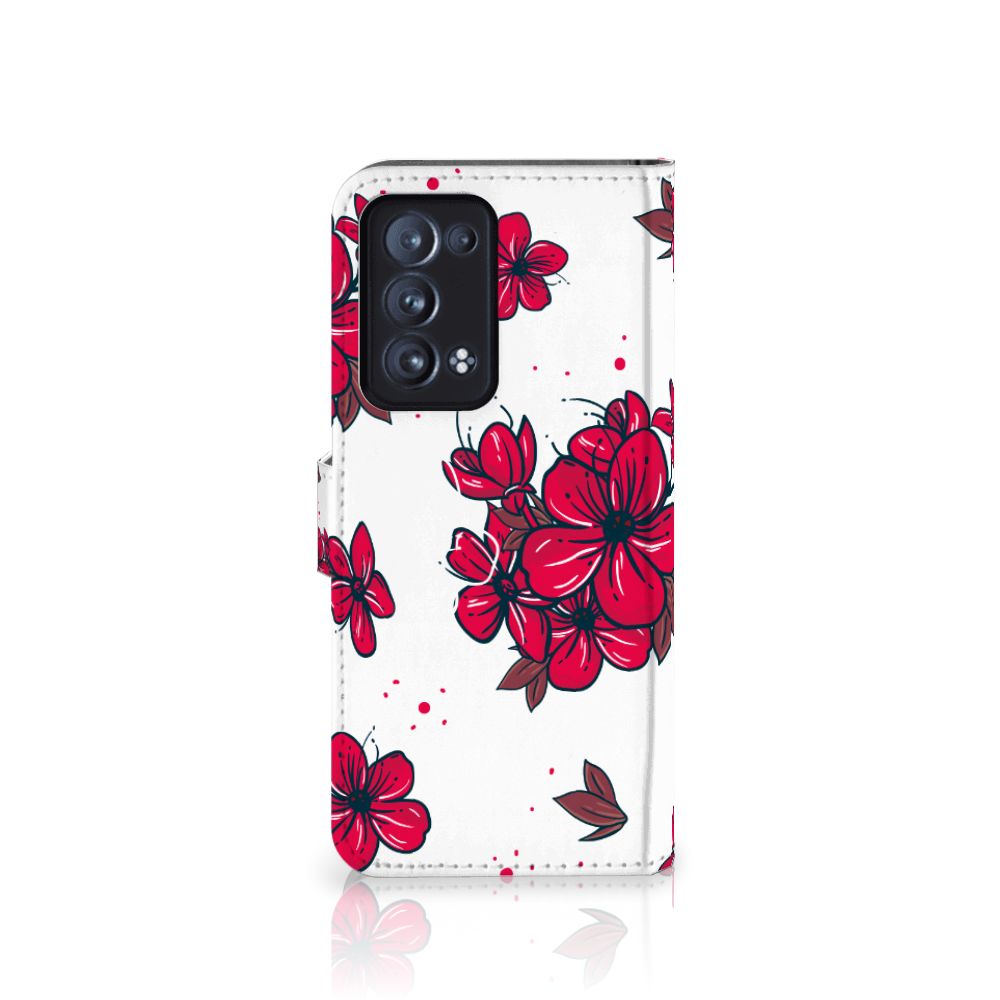 OPPO Reno 6 Pro Plus 5G Hoesje Blossom Red