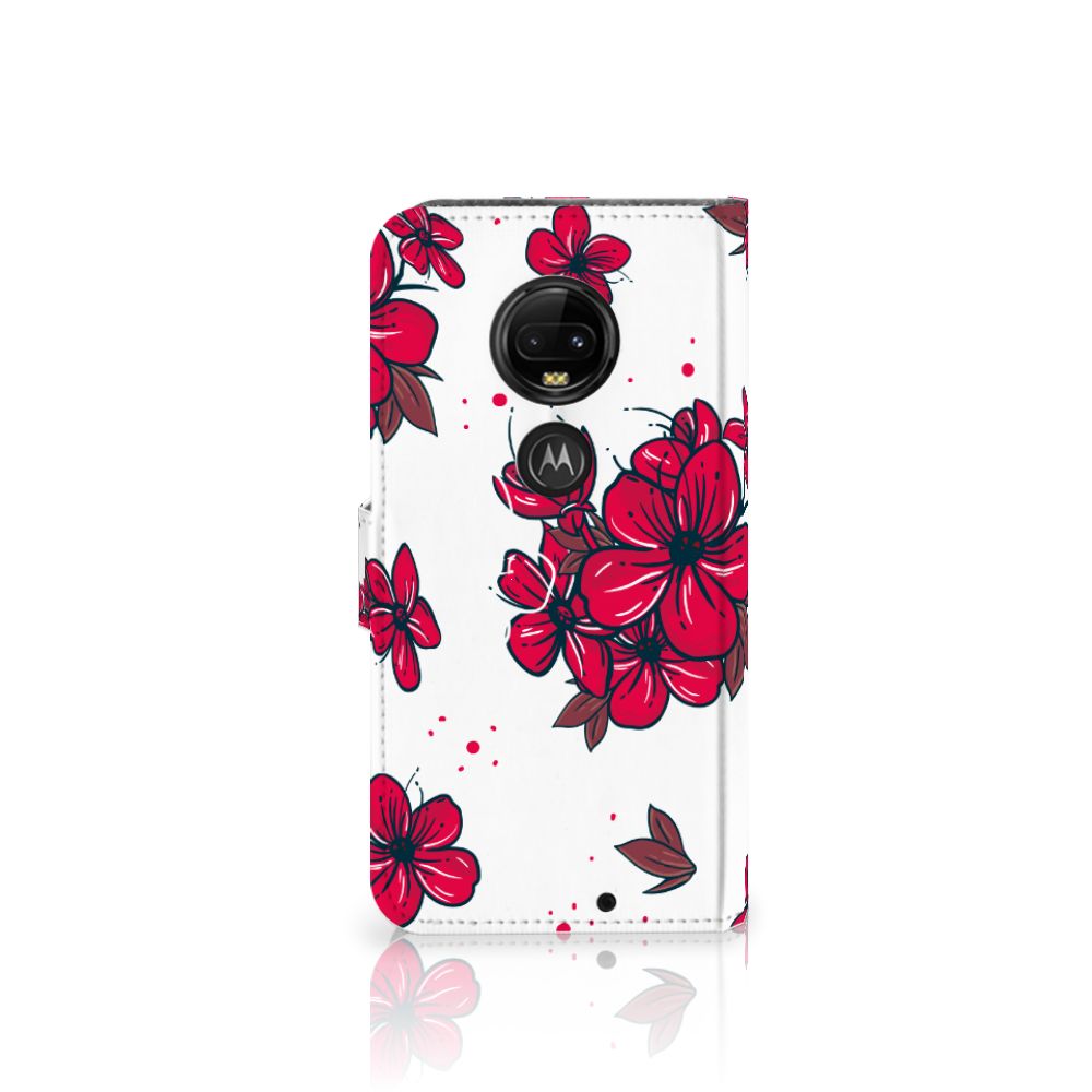 Motorola Moto G7 | G7 Plus Hoesje Blossom Red