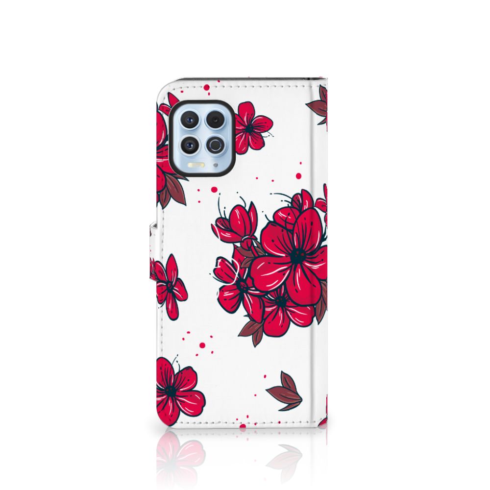 Motorola Moto G100 Hoesje Blossom Red