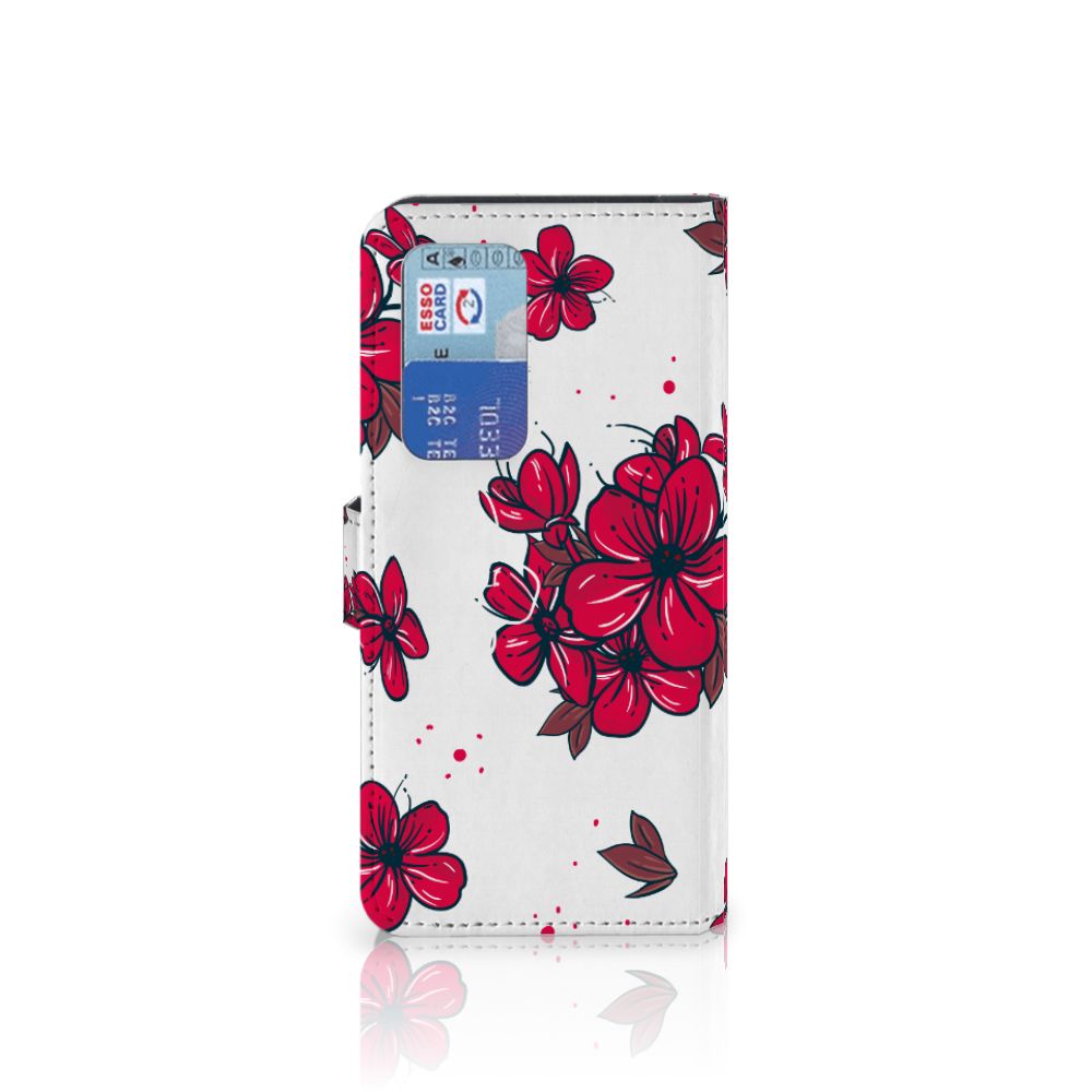 Huawei P40 Pro Hoesje Blossom Red