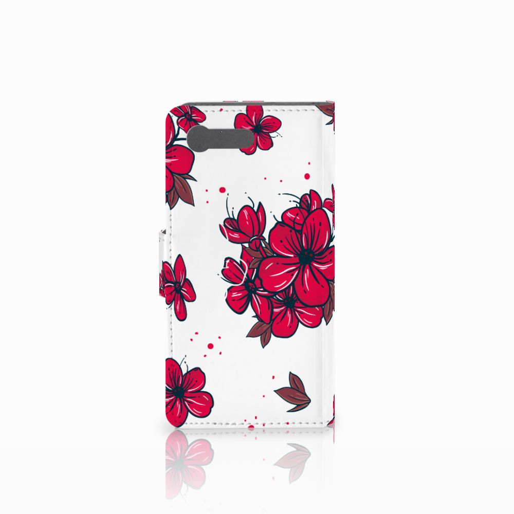 Sony Xperia X Compact Hoesje Blossom Red
