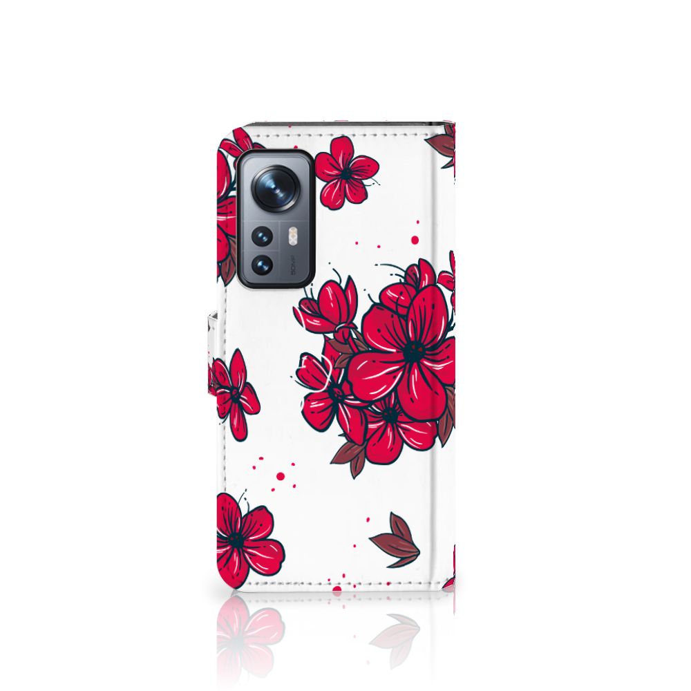 Xiaomi 12 | 12X Hoesje Blossom Red