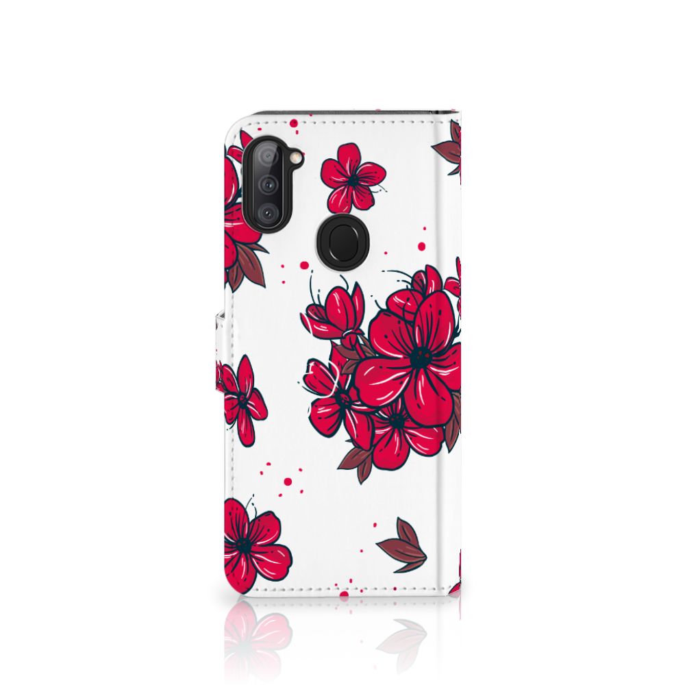 Samsung Galaxy M11 | A11 Hoesje Blossom Red
