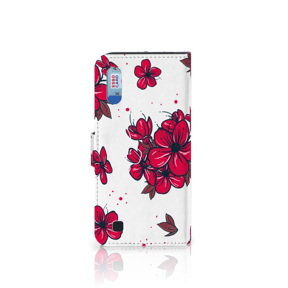 Samsung Galaxy M10 Hoesje Blossom Red