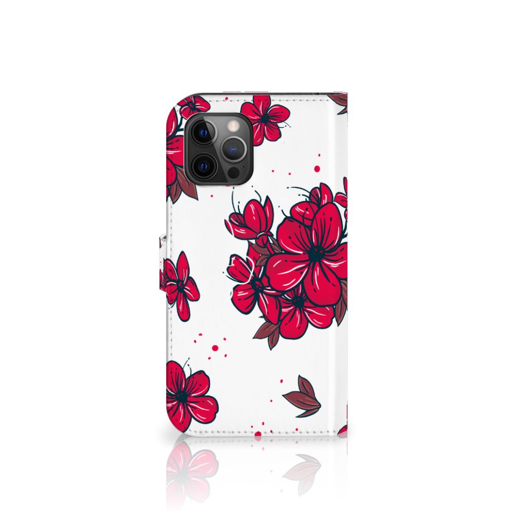 Apple iPhone 12 Pro Max Hoesje Blossom Red