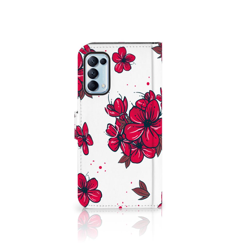 OPPO Find X3 Lite Hoesje Blossom Red