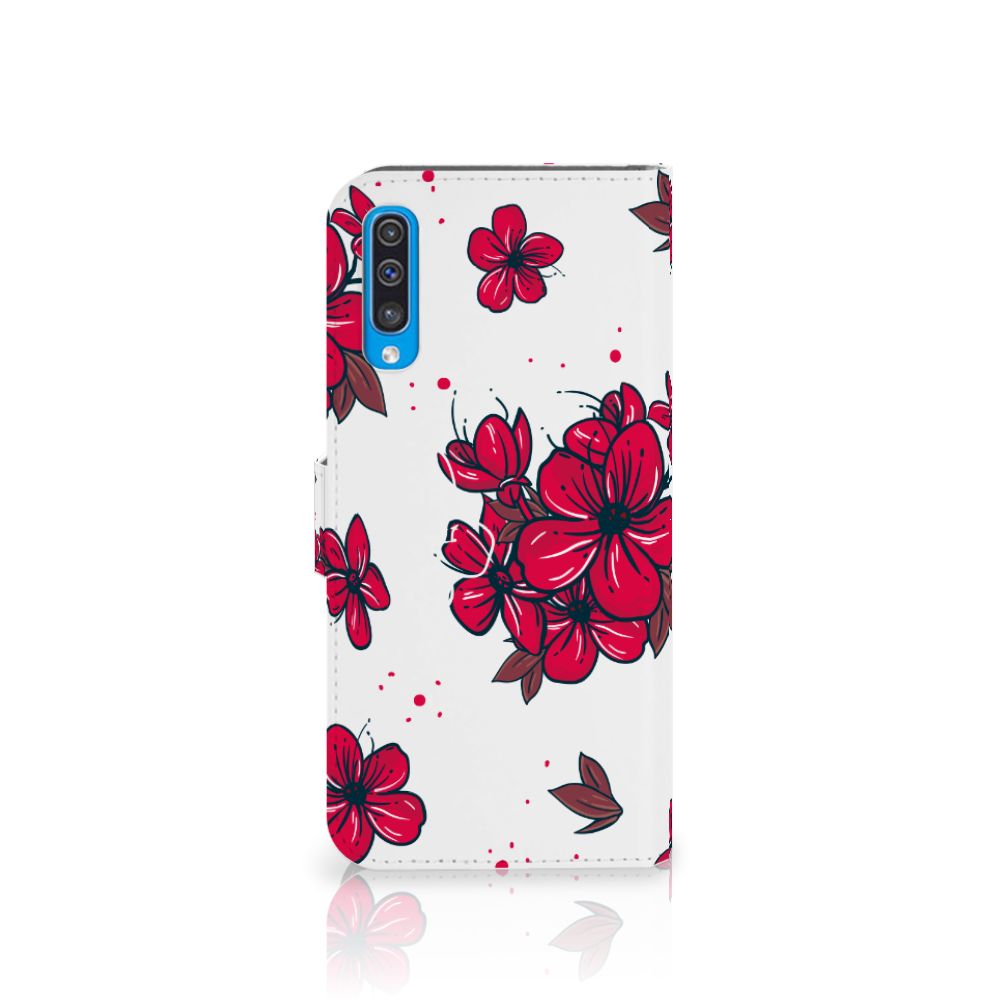 Samsung Galaxy A50 Hoesje Blossom Red