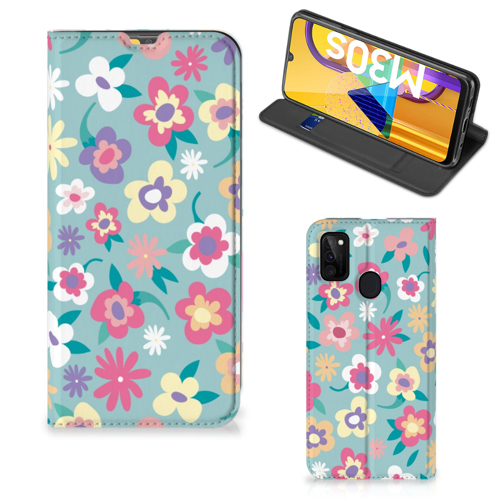 Samsung Galaxy M30s | M21 Smart Cover Flower Power