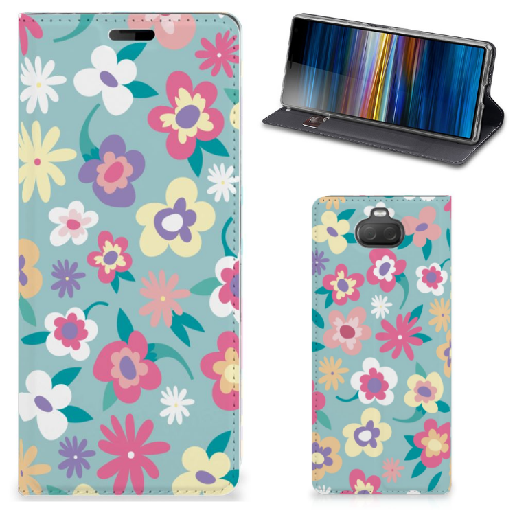 Sony Xperia 10 Smart Cover Flower Power