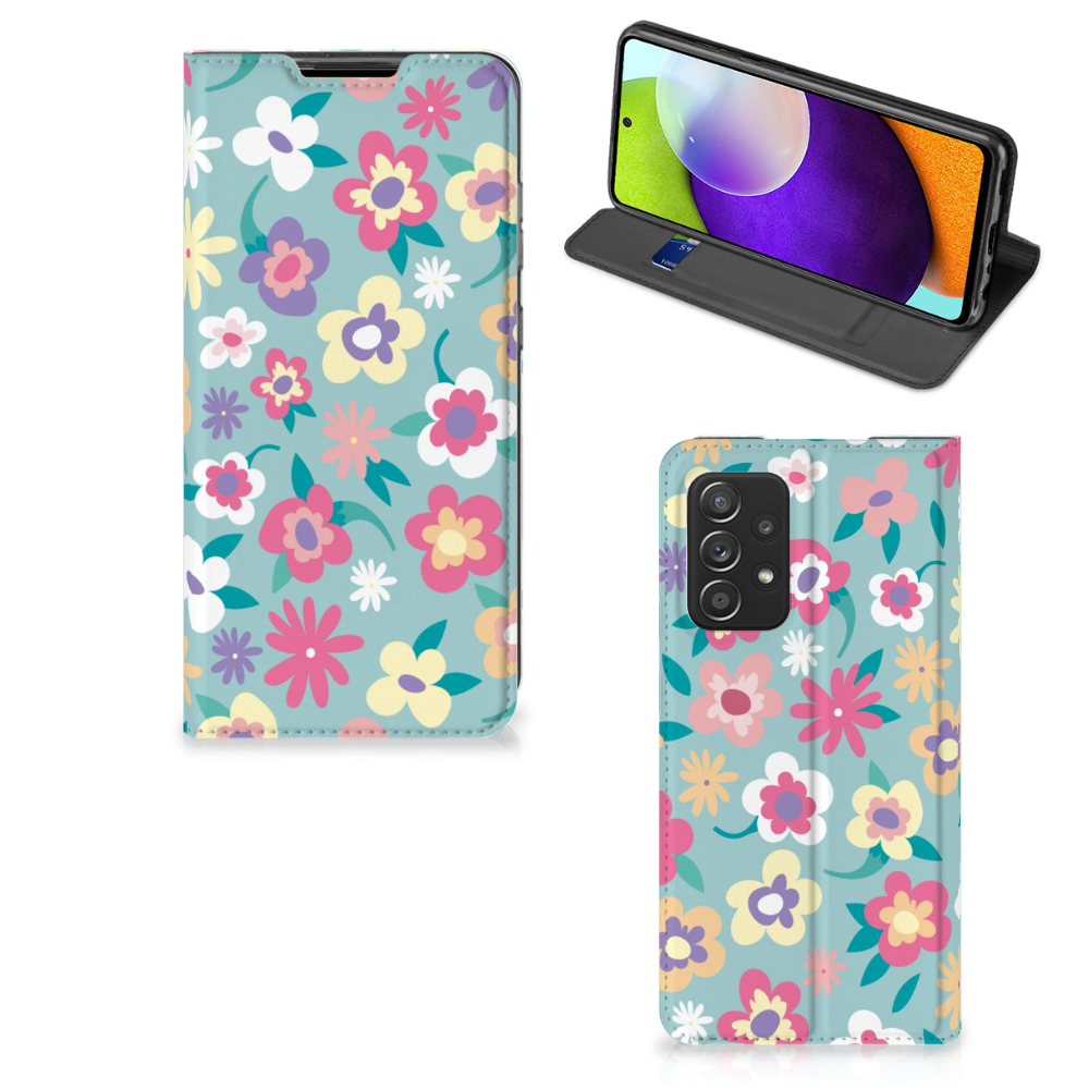 Samsung Galaxy A52 Smart Cover Flower Power