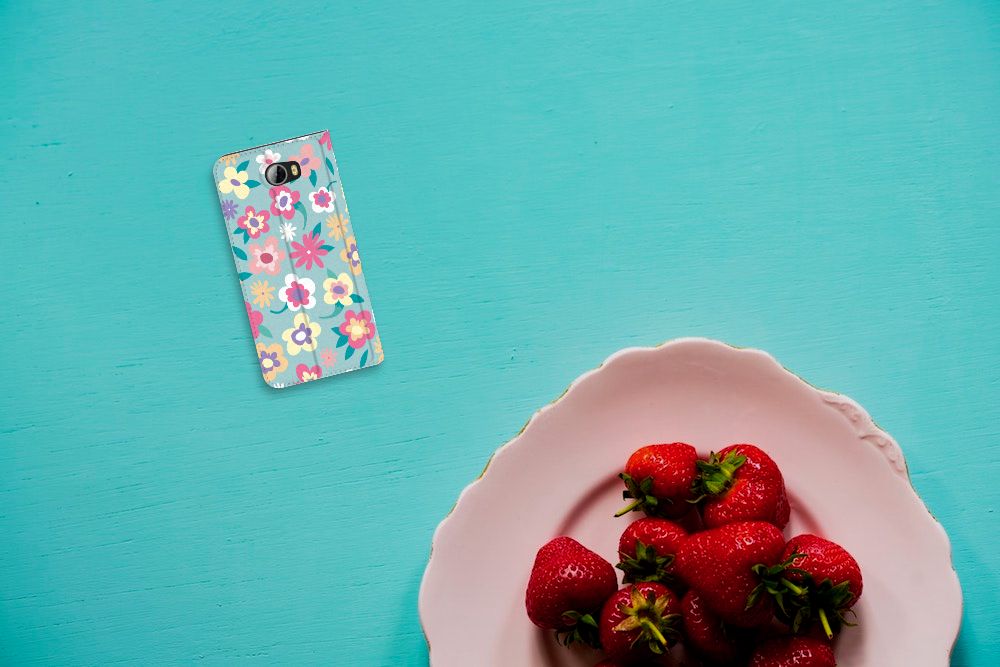 Huawei Y5 2 | Y6 Compact Smart Cover Flower Power
