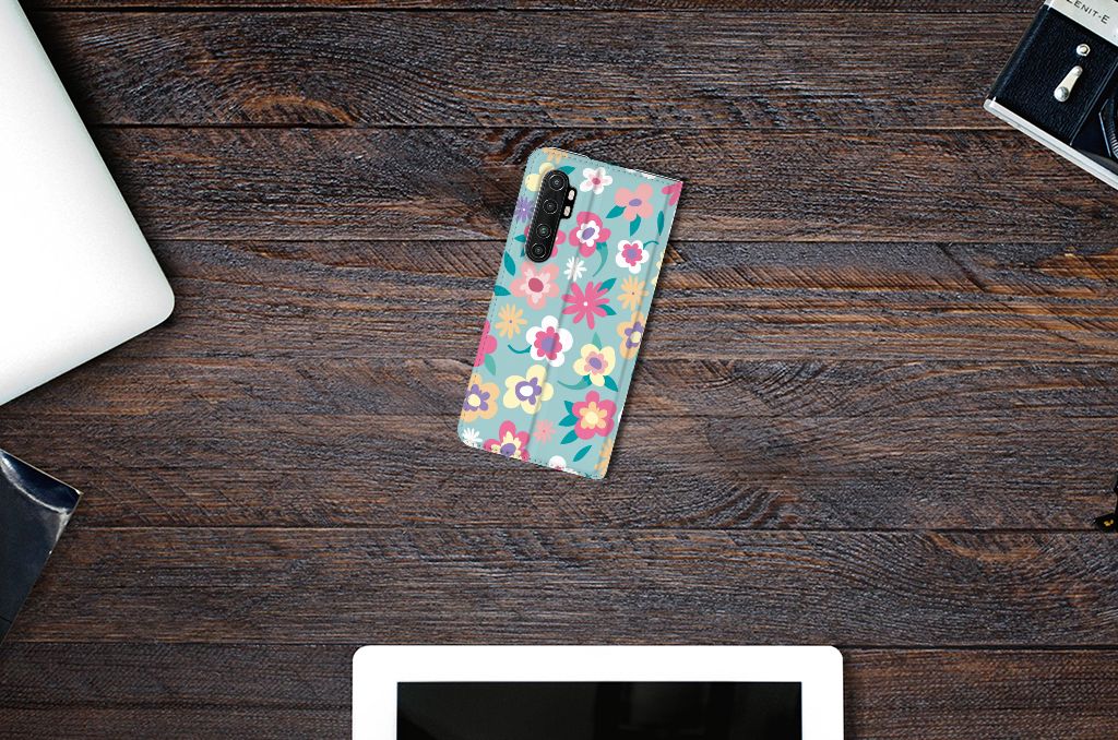 Xiaomi Mi Note 10 Lite Smart Cover Flower Power