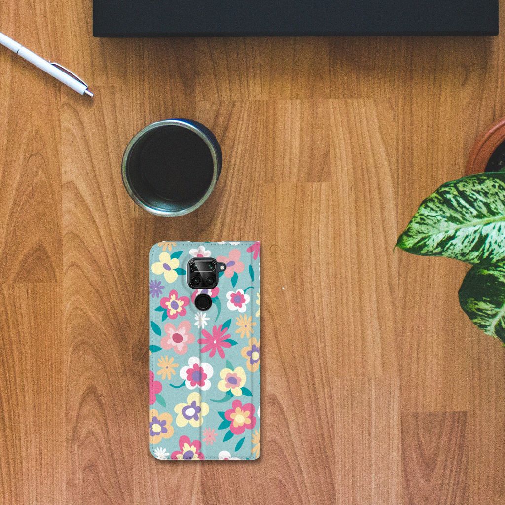 Xiaomi Redmi Note 9 Smart Cover Flower Power