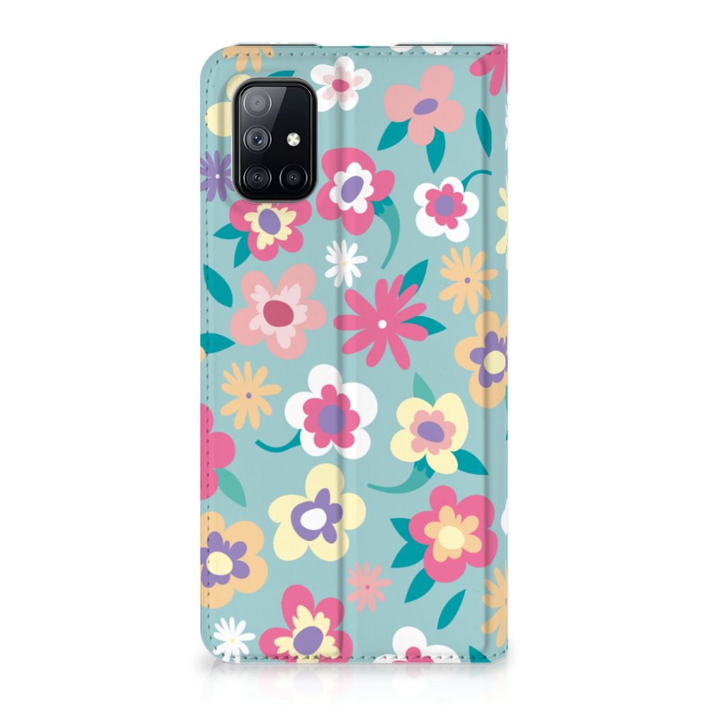 Samsung Galaxy M51 Smart Cover Flower Power