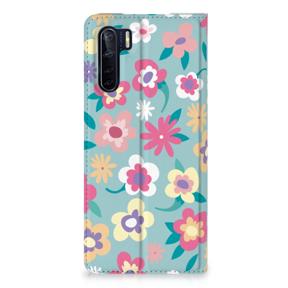 OPPO Reno3 | A91 Smart Cover Flower Power