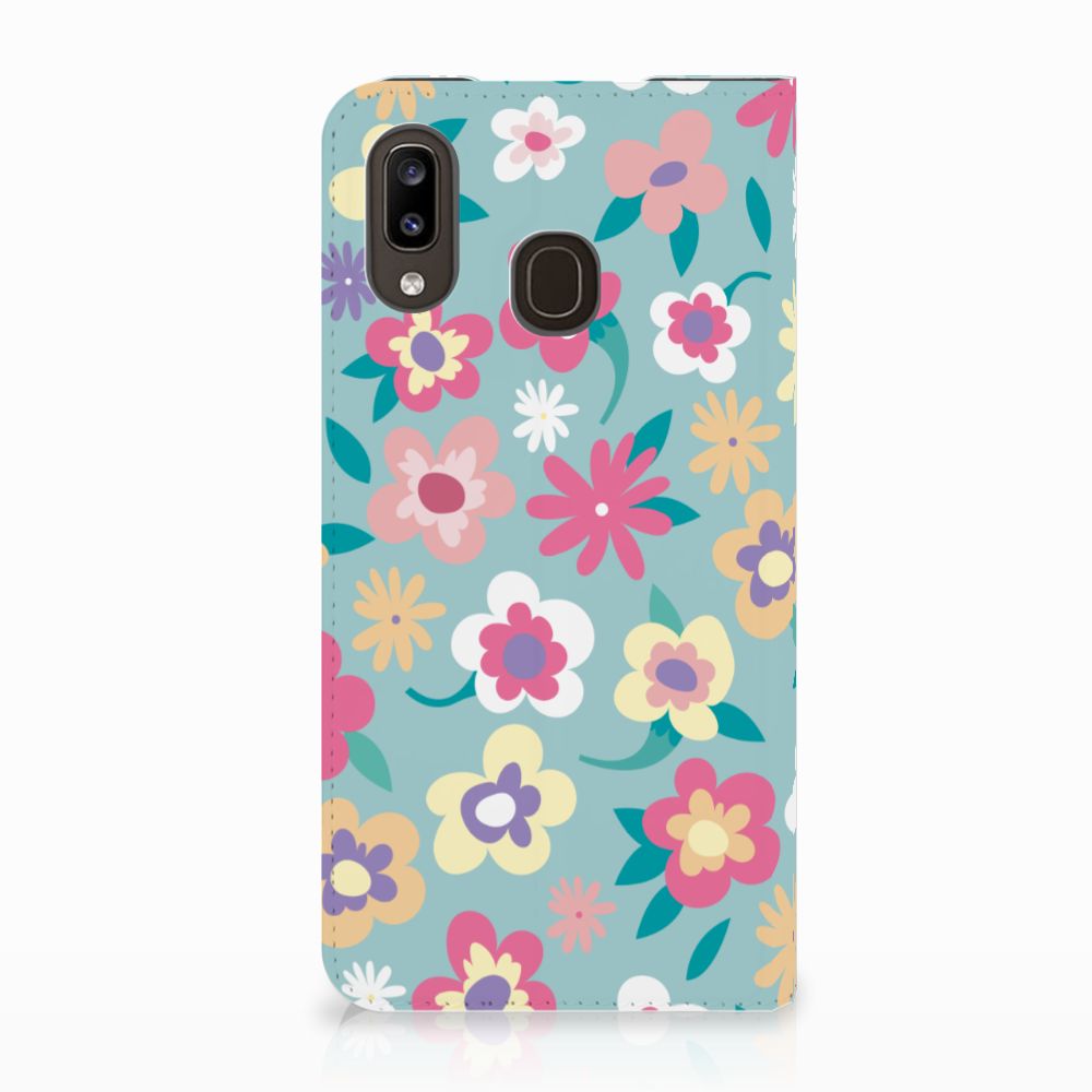 Samsung Galaxy A30 Smart Cover Flower Power