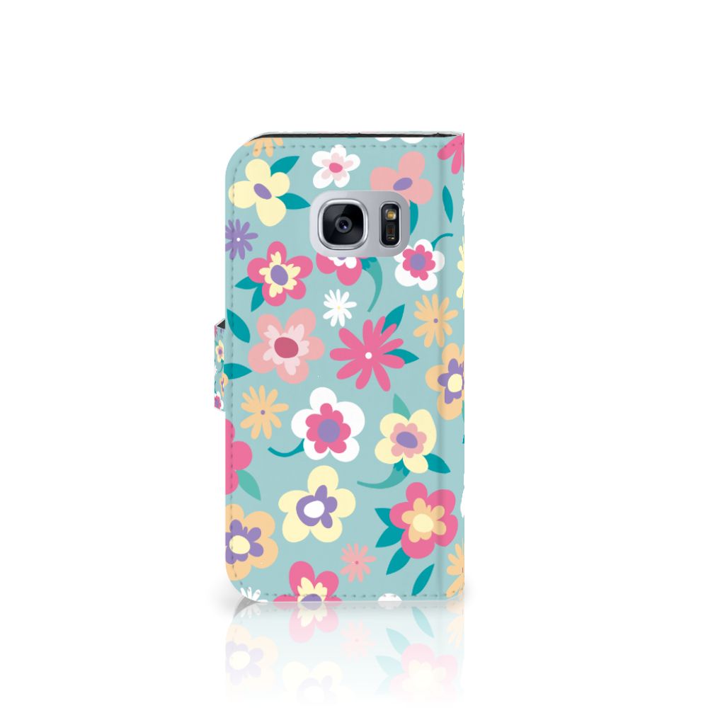 Samsung Galaxy S7 Hoesje Flower Power