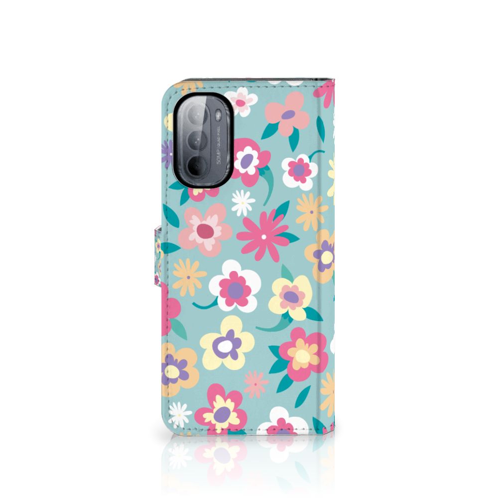 Motorola Moto G31 | G41 Hoesje Flower Power