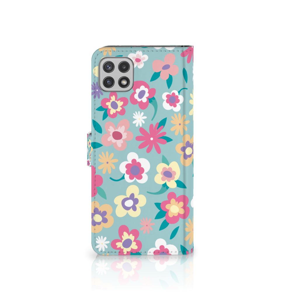 Samsung Galaxy A22 5G Hoesje Flower Power