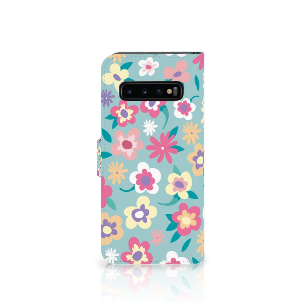 Samsung Galaxy S10 Hoesje Flower Power