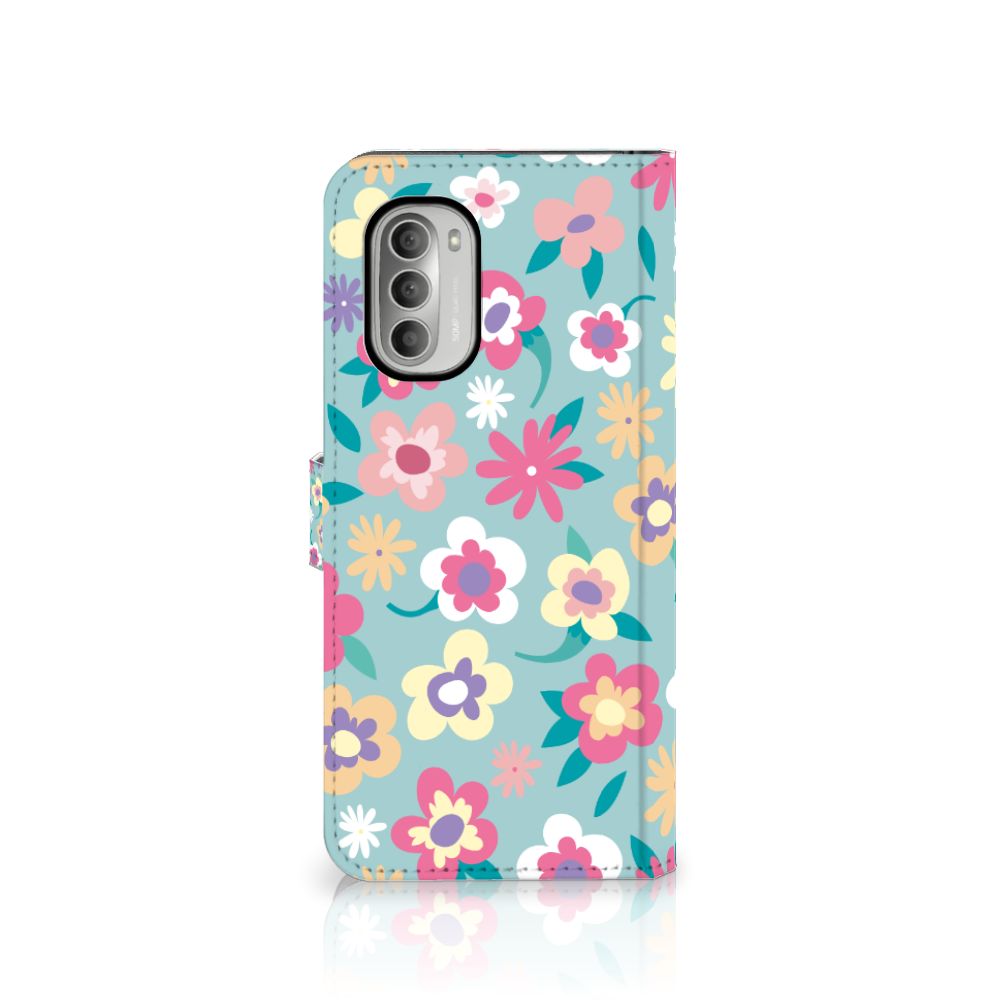 Motorola Moto G51 5G Hoesje Flower Power