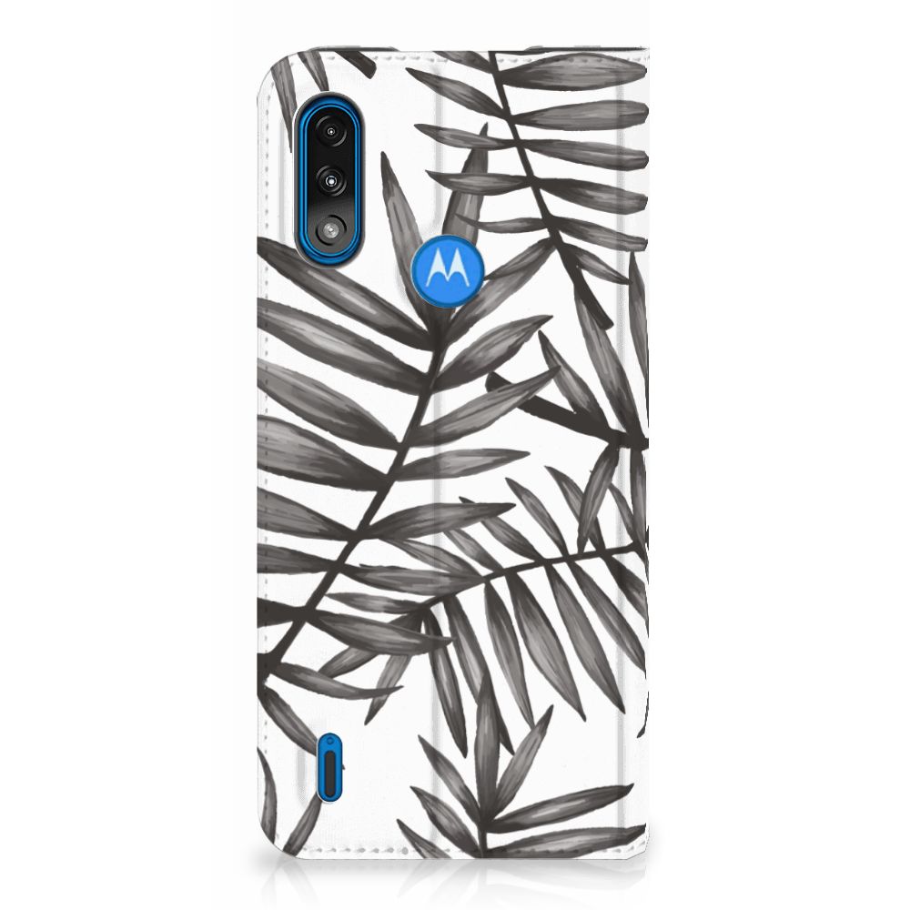 Motorola Moto E7 Power | E7i Power Smart Cover Leaves Grey
