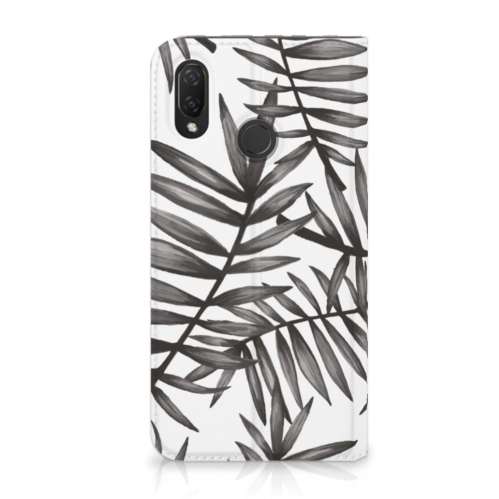 Huawei P Smart Plus Smart Cover Leaves Grey