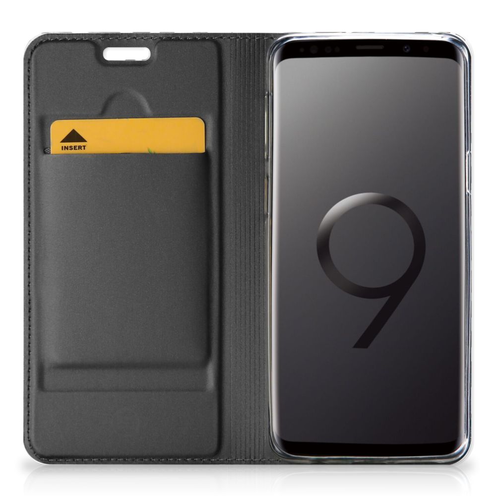Samsung Galaxy S9 Smart Cover Leaves Grey