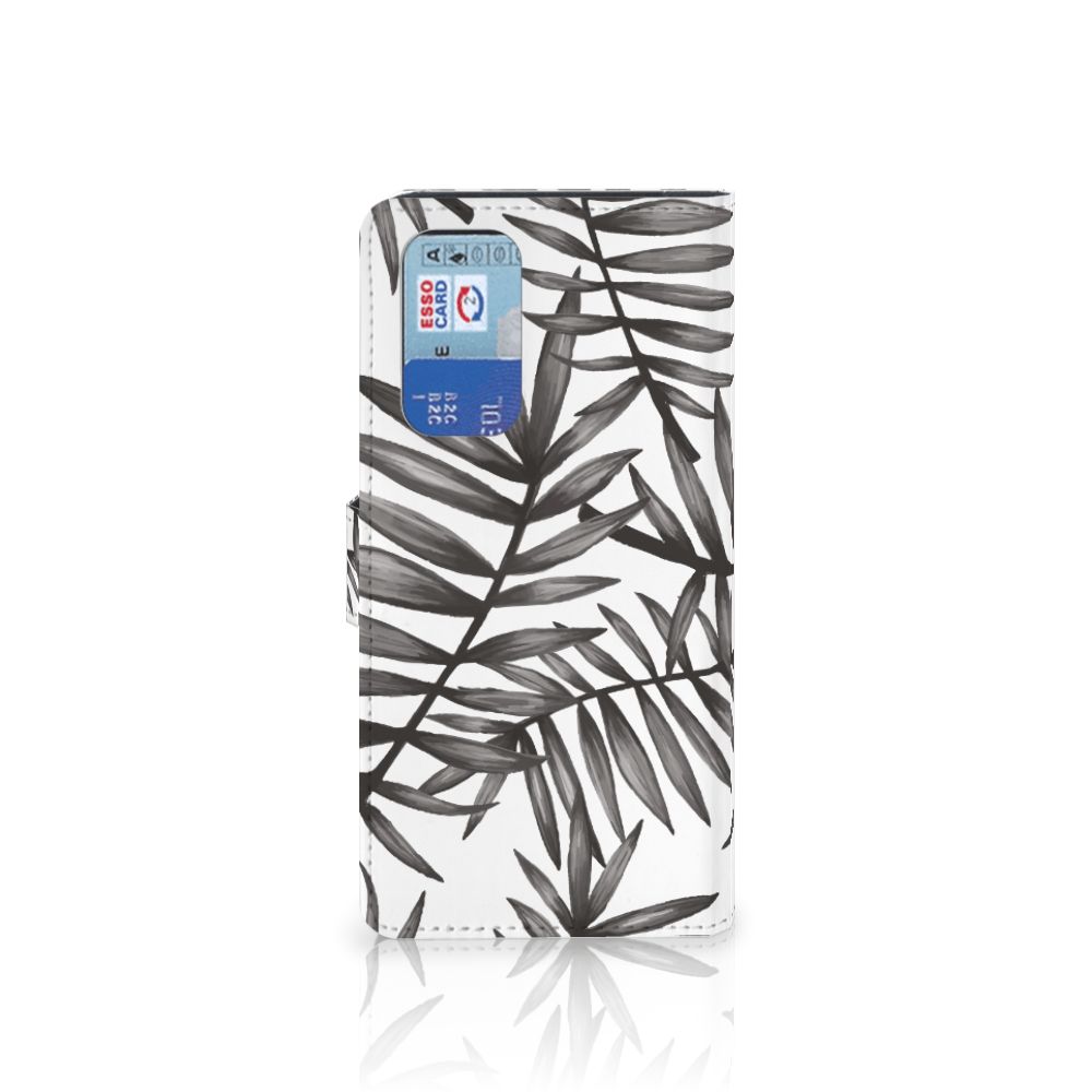 OnePlus 9 Pro Hoesje Leaves Grey