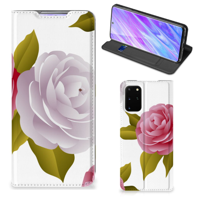 Samsung Galaxy S20 Plus Smart Cover Roses